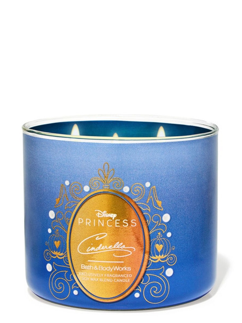 Bath & Body works Disney Princess 3 wick candles